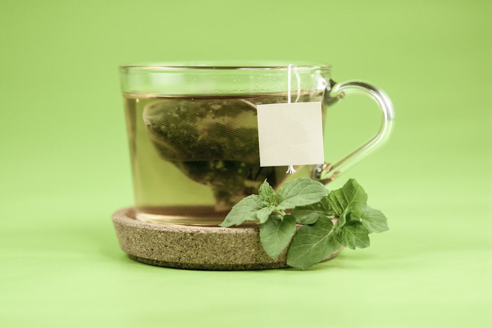 Cup of green tea